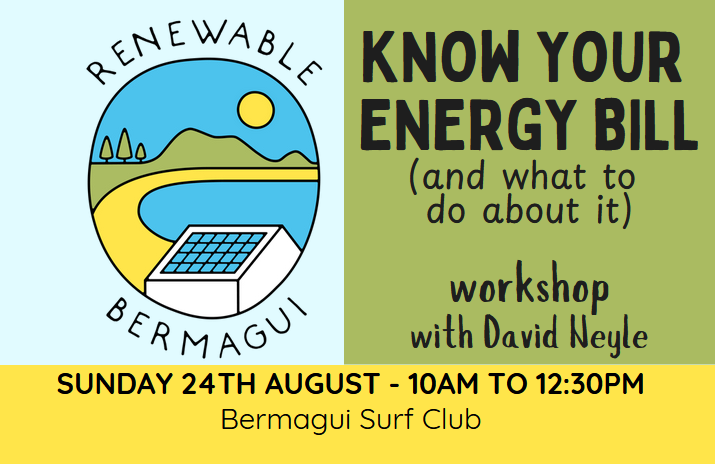 Know Your Energy Bill Workshop banner